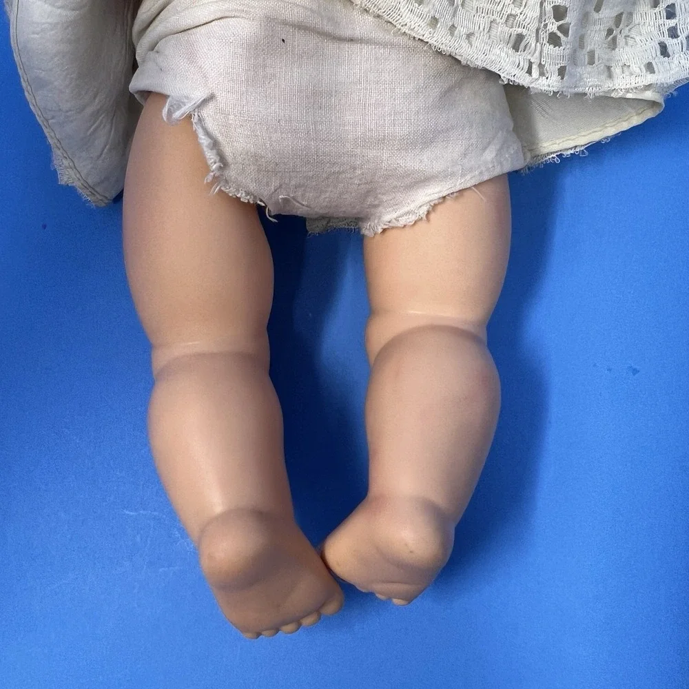 Vintage Horsman Doll 1974 Sleep Eyes‎ Open Close Plastic Collectible 13 Inch Toy